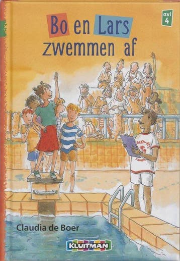 Bo En Lars Zwemmen Af (Avi 4) - de Boer, Boeken, Verzenden, Nieuw