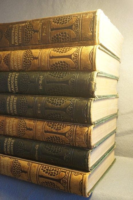 Claude Augé - Nouveau Larousse illustré by Claude Augé, 1-7, Antiquités & Art, Antiquités | Livres & Manuscrits