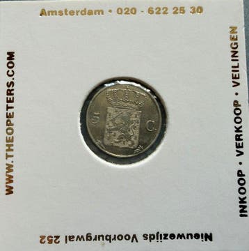 Nederland. Willem I. 5 Cents 1827/18 Utrecht (overslag), Postzegels en Munten
