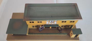 Märklin - Blikken speelgoedtrein - Bahhof 414/1 - 1930-1940