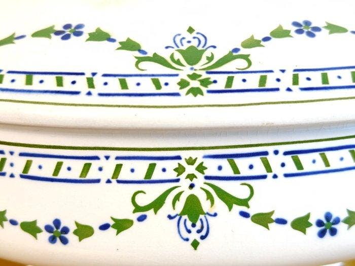Villeroy & Boch - Soupière - Faïence - Plat à couvercle,, Antiquités & Art, Art | Objets design