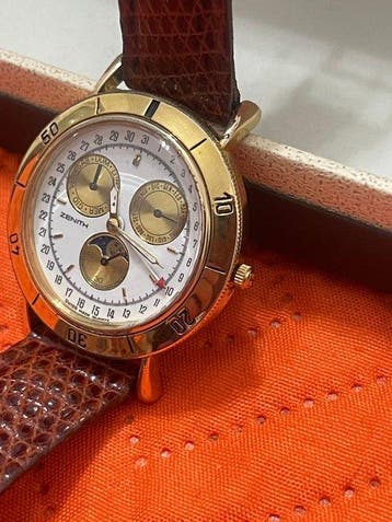Zenith - Vintage - 27 0160 393 - Heren - 1980-1989