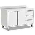 Werkbank | 700 LINE | RVS | Draaideuren + Laden (Rechts) |, Verzenden, Nieuw in verpakking