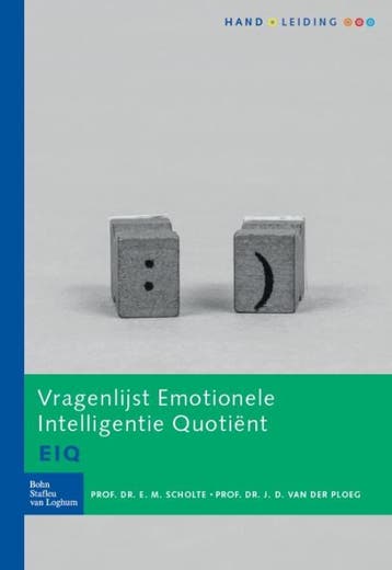 Vragenlijst emotionele intelligentie quotiënt (EIQ), Boeken, Verzenden, Gelezen, J.D. van der Ploeg