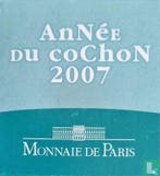 Frankrijk ¼ euro 2007 Year of the pig (Green box), Postzegels en Munten, Munten | Europa | Euromunten, Verzenden, Goud, Overige waardes