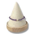 Zonder minimumprijs - Armband - 18 karaat Geel goud Amethist, Nieuw