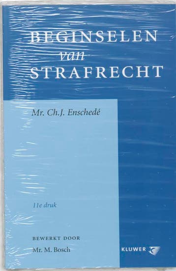 Beginselen van strafrecht 9789013023336 C.J. Enschede, Verzenden, C.J. Enschede