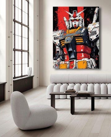 Canvas Fit - Alberto Ricardo - RX-78-2 Gundam Memoria de