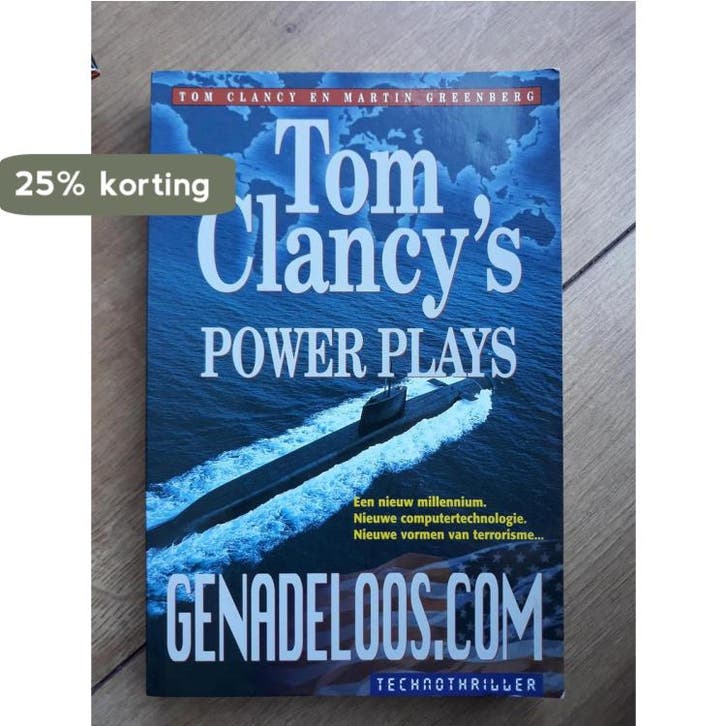 Genadeloos.com 9789085160205 Tom Clancy, Livres, Thrillers, Envoi