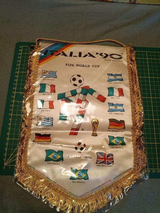Coppa del Mondo FIFA - 1990 - Vaandel, Collections, Collections Autre