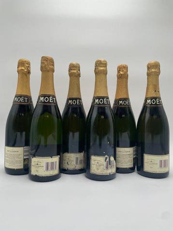 Moet & Chandon, Brut Imperial - Champagne Brut - 6, Verzamelen, Nieuw