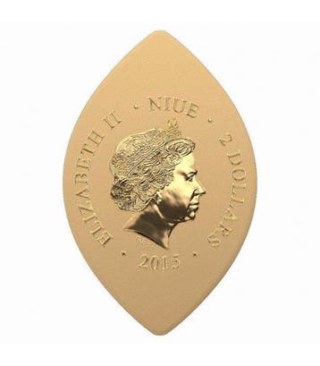Niue. 2 Dollars 2015 Prophet Abraham 1 oz (.999) mit CoA und