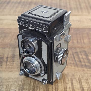 Yashica 44, Audio, Tv en Foto, Fotocamera's Analoog, Ophalen of Verzenden, Gebruikt, Overige Merken