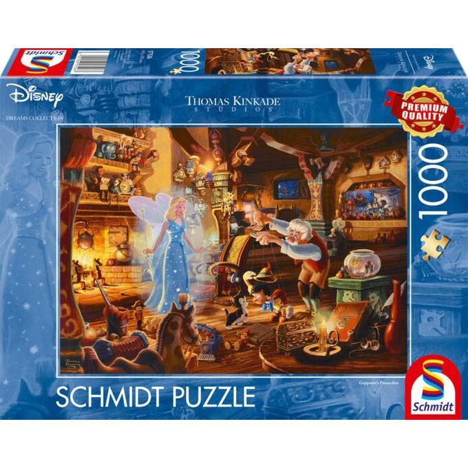 Disney Dreams Puzzel Pinokkio (1000 stukken), Verzamelen, Disney, Nieuw, Ophalen of Verzenden