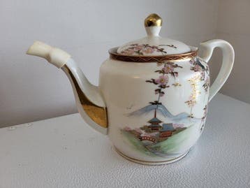 Hotoda,of Koshida? - Hotoda - Koffie- en theeservies (15) -, Antiek en Kunst