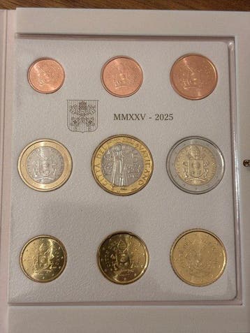 Vaticaan. Year Set (BU) 2025 Emissione Speciale (Zonder