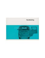 1969 VOLKSWAGEN TRANSPORTER T2 INSTRUCTIEBOEKJE NEDERLANDS