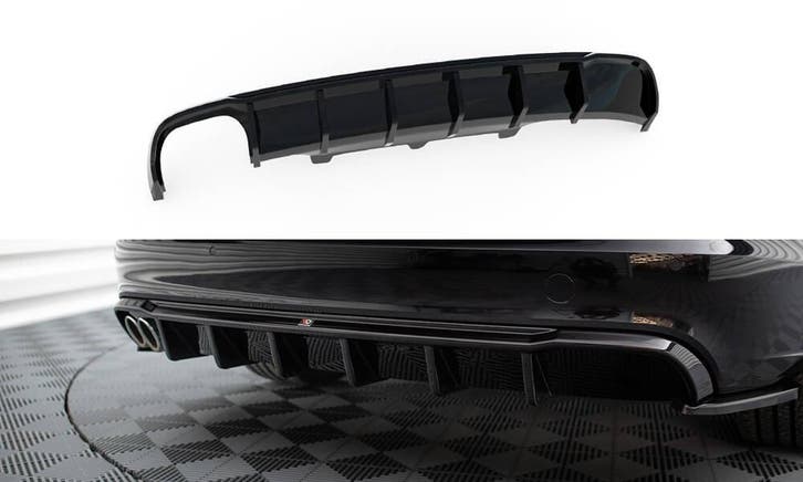 Aggressive Diffuser V.2 voor Audi A6 C7 4G Sedan / Avant, Autos : Divers, Tuning & Styling, Enlèvement ou Envoi