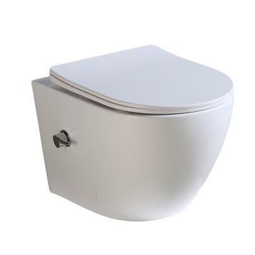 WEBO Bidet Toilet Randloos met Softclose Zitting warm + koud, Verzenden, Nieuw, Toilet