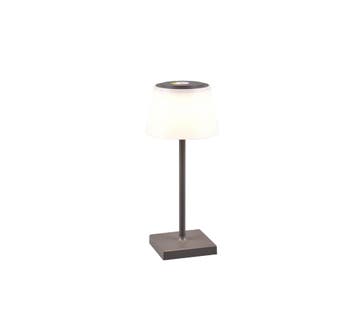 Trio SANCHEZ tafellamp | LED | antraciet | Ø 13 cm | IP44 |, Verzenden, Nieuw