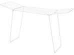 Brabantia HangOn Too Droogrek - 22 m - Inklapbaar - White, Verzenden, Zo goed als nieuw