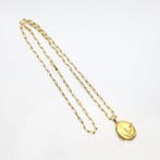Ketting met hanger - 18 karaat Geel goud