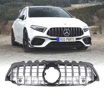CALANDRE MERCEDES CLASSE A W117 V177 18-22 LOOK AMG GT NOIR, Verzenden, Neuf