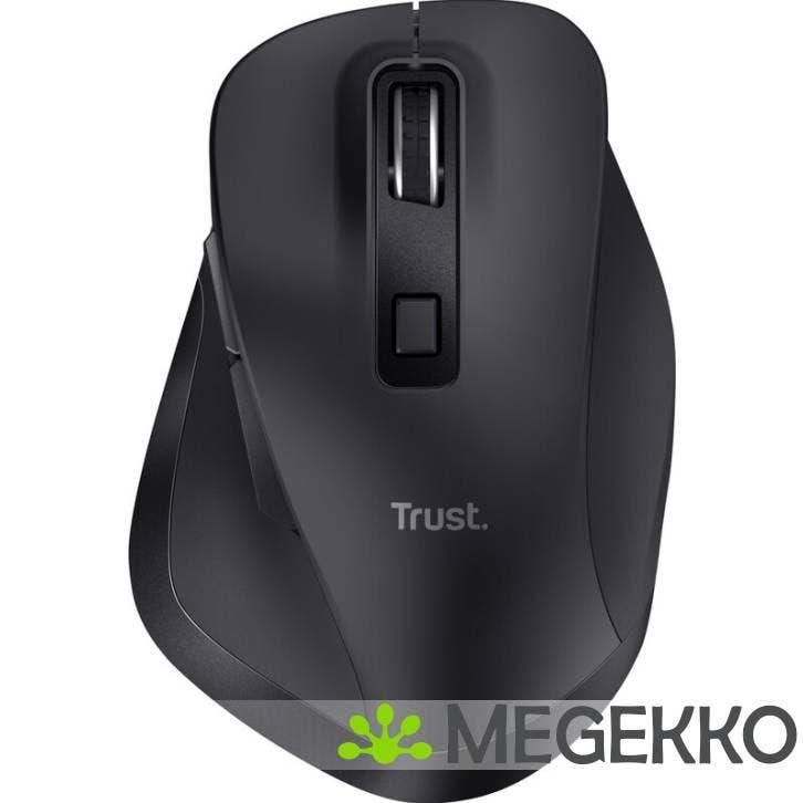 Trust Fyda Draadloze Ergonomische RF + Bluetooth Muis, Computers en Software, Muizen, Nieuw, Verzenden