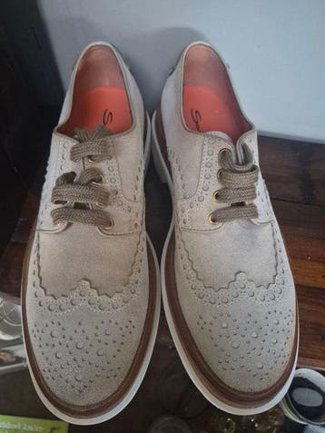 Santoni - Chaussures à lacets - Taille : EU 44 - Neuf dans, Nieuw