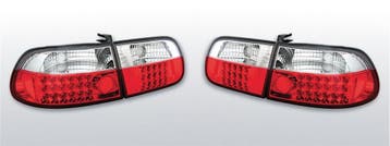 Carnamics Achterlichten | Honda Civic 91-96 3-d |  rood / wi, Verzenden, Nieuw