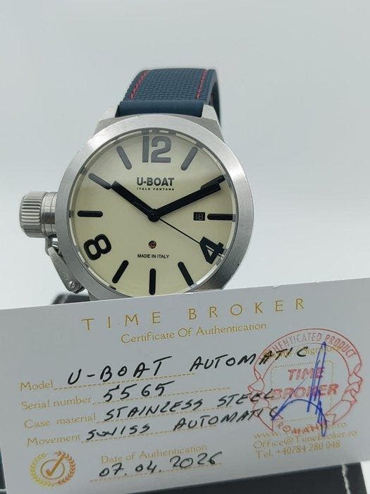 U-Boat - Automatic Left Hook - Zonder minimumprijs - Heren -, Bijoux, Sacs & Beauté, Montres | Hommes