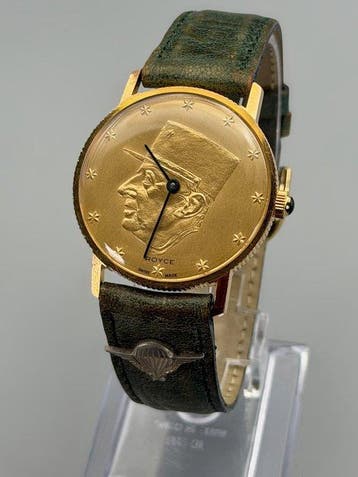 Royce - “Charles de Gaulle” Portrait Coin Watch – S. Kocher