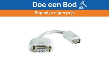 Bieden: Apple Mini DVI to VGA Adapter Cable for External Mo, Ophalen of Verzenden, Nieuw