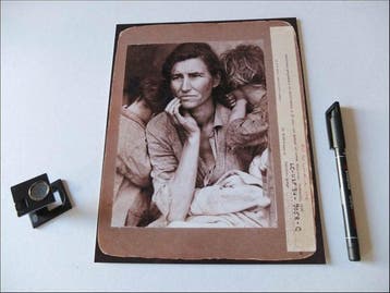 Dorothea Lange (1895–1965) - Migrant Mother, Nipomo,