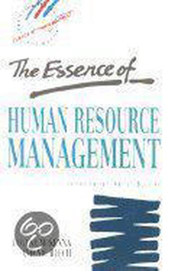 The Essence of Human Resource Management 9780130763570, Verzenden, Gelezen, Eugene Mckenna
