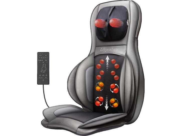Lifeproducts Shiatsu Massagestoel - Massagekussen - Massage, Sports & Fitness, Produits de massage, Envoi