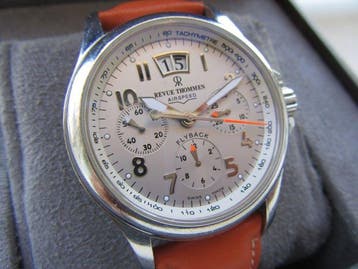 Revue Thommen - Airspeed Flyback Big Date Cronografo Pilota
