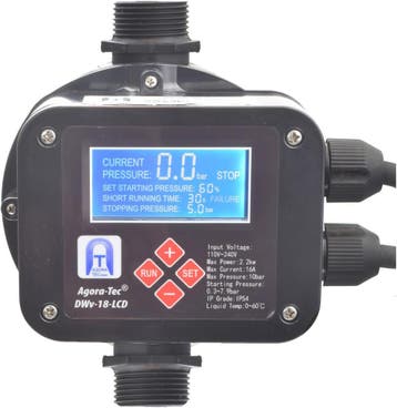 Pompbesturing DWV-18-LCD | Retour deal | Sla nu toe!, Tuin en Terras, Verzenden, Zo goed als nieuw, Elektrisch, Overige typen