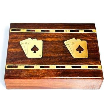 Doos - Hout, Messing