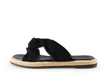 Sacha Slippers in maat 39 Zwart, Slippers, Verzenden, Zwart, Zo goed als nieuw