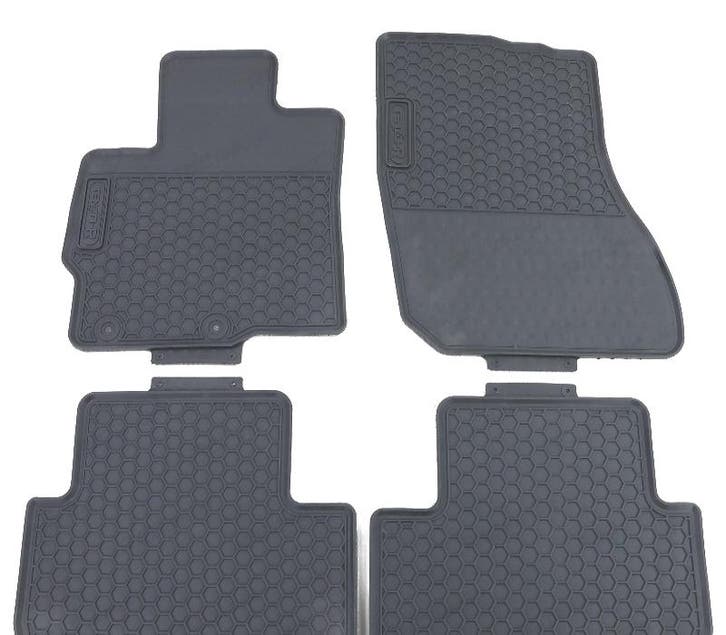 Tapis En Caoutchouc Pour Mitsubishi Outlander Gg Gf Zj 13- 4, Auto diversen, Automatten, Verzenden