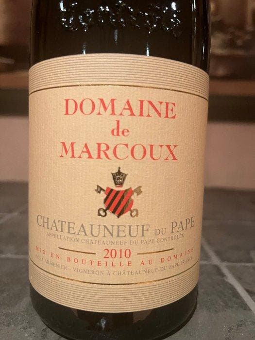 2010 Domaine de Marcoux - Châteauneuf-du-Pape - 2 Flessen, Collections, Vins