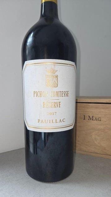 2017 Pichon Comtesse Réserve - Pauillac - 1 Magnum (1,5 L), Nieuw