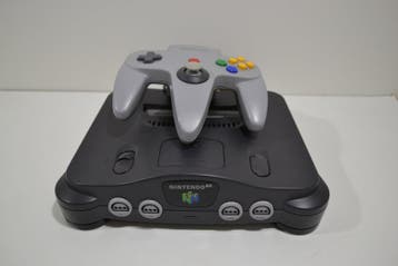 Nintendo 64 Console (Charcoal Grey), Nieuw