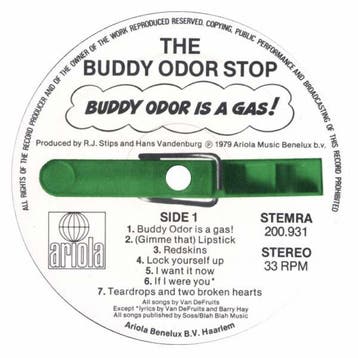 The Buddy Odor Stop - Buddy Odor Is A Gas!, Verzenden