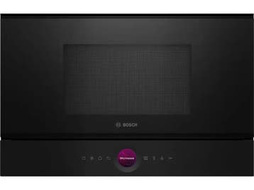 Bosch BFL7221B1 - Inbouw Magnetron - 21L - 900W - Zwart, Verzenden, Zo goed als nieuw