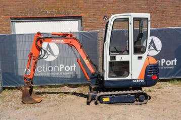 Veiling: Minigraver Kubota KX41-2C Diesel 1998, Zakelijke goederen, Ophalen