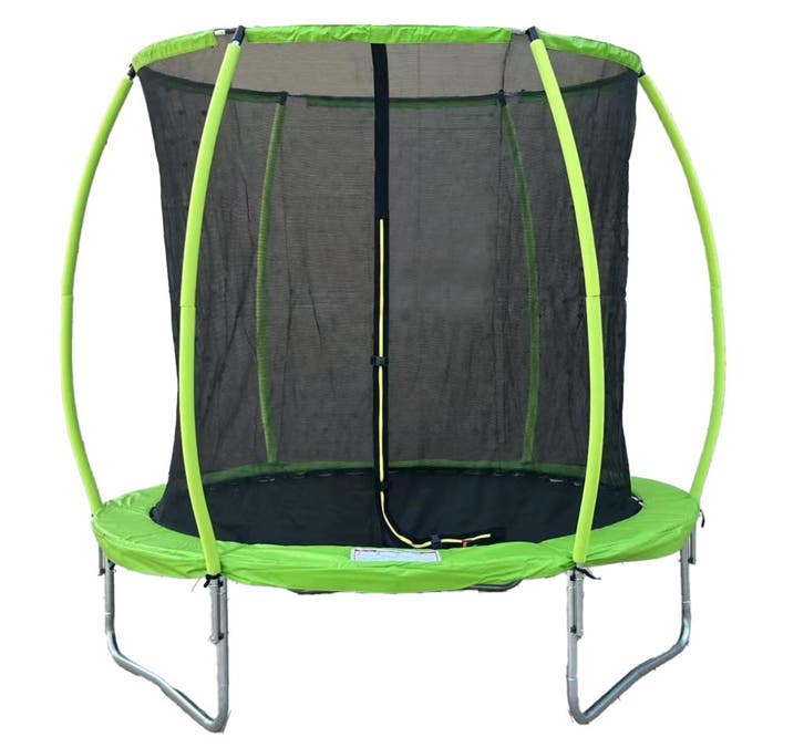 Trampoline 305cm met veiligheidsnet | Tweede kansje | OP..., Kinderen en Baby's, Speelgoed | Buiten | Trampolines, Zo goed als nieuw