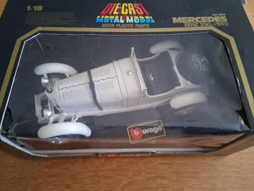 Bburago 1:18 - Modelauto - Mercedes-Benz SSKL (1931), Nieuw