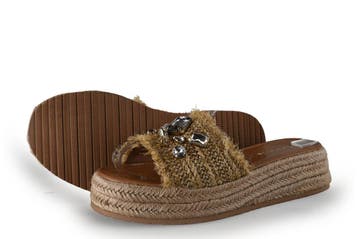 Tamaris Slippers in maat 36 Beige, Verzenden, Slippers